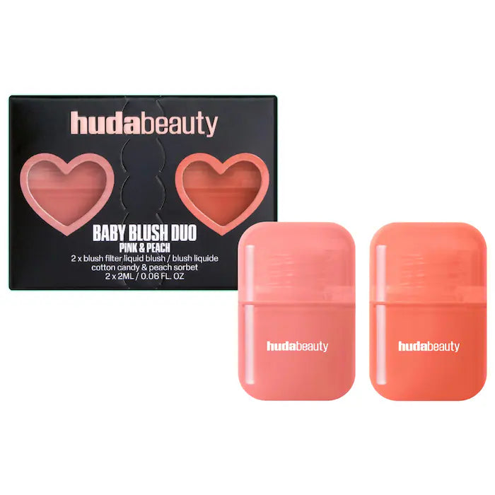 HUDA BEAUTY
Mini Baby Blush Duo Set