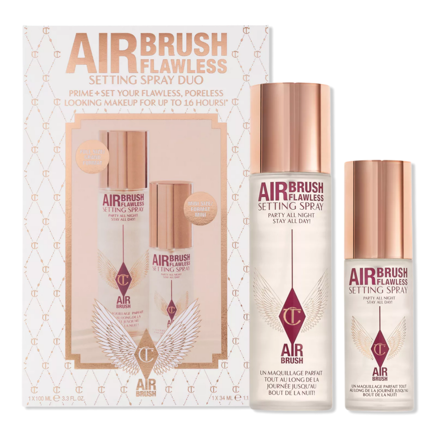 Charlotte Tilbury
Airbrush Flawless Setting Spray Duo