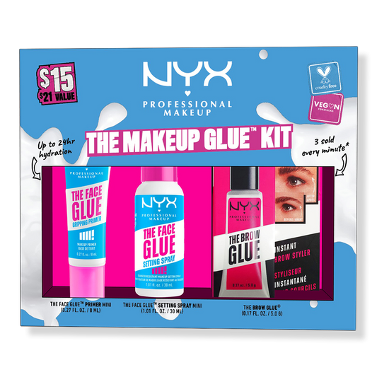 NYX makeup glue kit